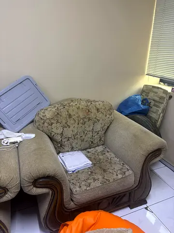 Sofa Set (Single x2, Double, Triple). Strong and smooth foundation and soft cushion.