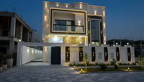 Luxury Villa for Sale in Al Amerah – Ajman | 5 Master Bedrooms | Registration Included | 10% Down 