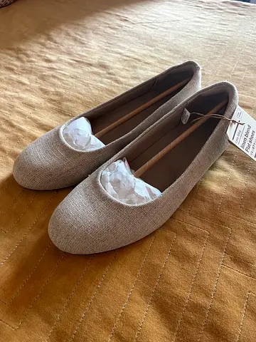 Muji flat shoes new