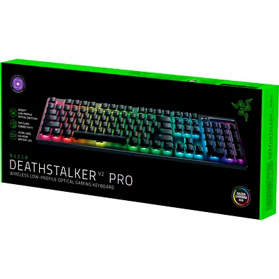 Razer DeathStalker V2 Pro Wireless RGB Gaming Keyboard - Brand New Boxed