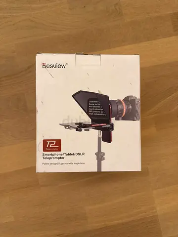 Besview T2 Camera-Mounted Teleprompter (with box)