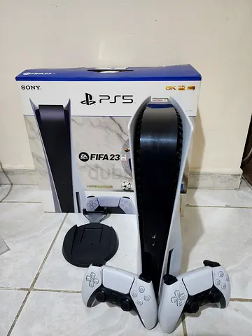 PS5 Console Disc Edition(2022) with 2 Controllers