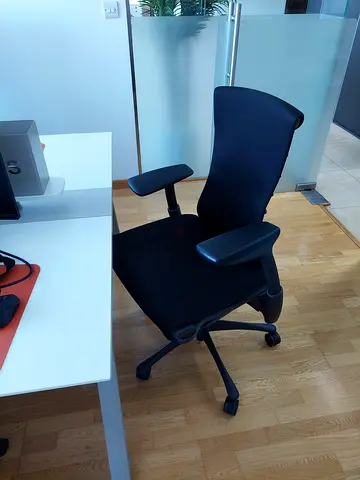 Ergonomic Embody Herman Miller Chair Black Fully Adjustable