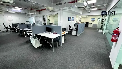 Vacant | Fully Fitted Office | Glass Partition