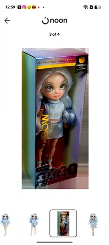 Bratz-style Fashion Doll in Original Box (Blue Outfit)