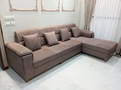 Modern L-Shaped Sectional Sofa