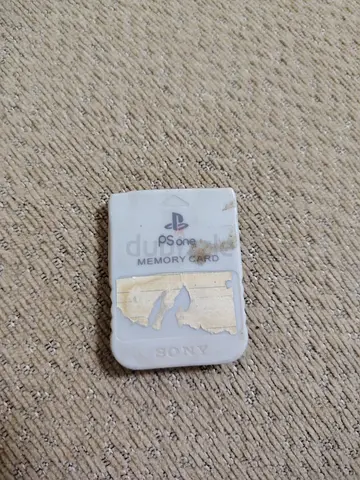 Memory card ps one