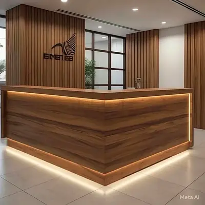 Modern Reception Desk
