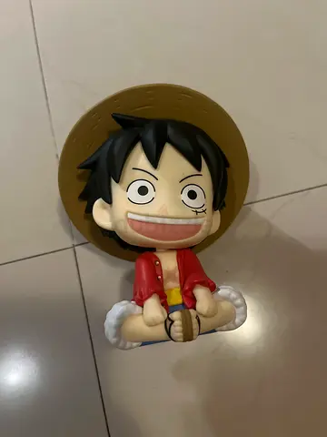 One Piece - Luffy Chibi Vinyl Figure (Good Condition)