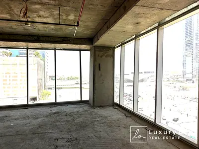 Office with Huge Terrace | Shell and Core | Vacant