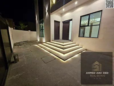 Luxury villa for sale in Al Zahia, Ajman – corner plot, 3 floors, special finishing