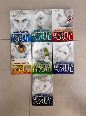 Complete Artemis Fowl 8-Book Paperback Set by Eoin Colfer -Excellent Condition