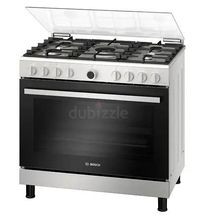 Bosch 5 Gas Burner Cast Iron Cooking Range - Great Condition