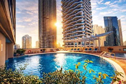 Studio in Dubai Marina near Sea & metro (No commission & all bills included)