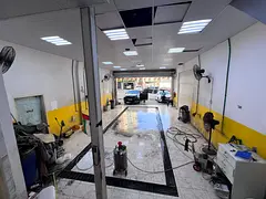 For investment: Laundry in a prime location on Ajman Corniche. Two floors. Flexible payment options.