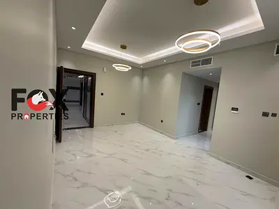 1BR hall for rent in Al Hamidiya new building first tenant balcony 1 bath AED 35k 4 or 6 payments c