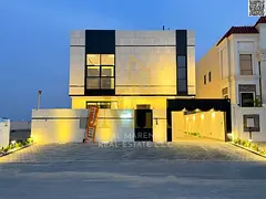 Villa in Al Bahia, two floors and a roof, price including registration and ownership fees, 6 bedroo