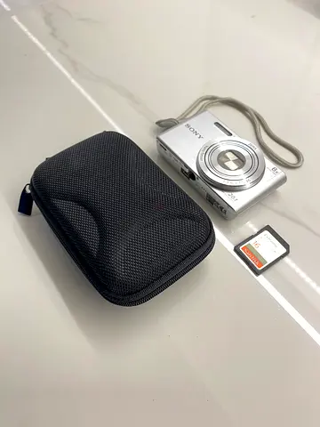Sony Cyber-shot Compact Digital Camera with Case and 16GB SD Card