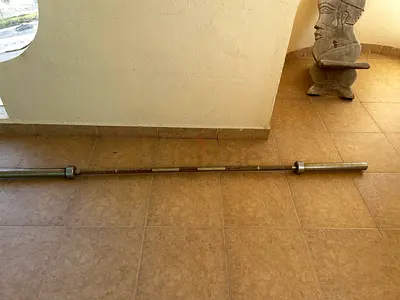 Standard Olympic Barbell with Collars - Used