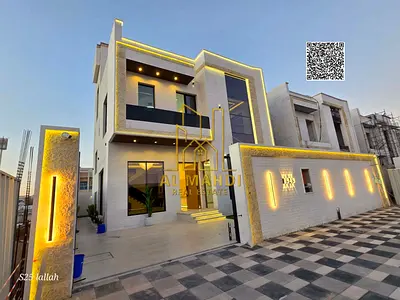 فيلا فاخرة للبيع في الزاهية عجمان | 5 غرف ماستر + روف | شامل رسوم التسجيل | شامل توصيل الماء والكهرباء | من المالك مباشرة | تملك حر