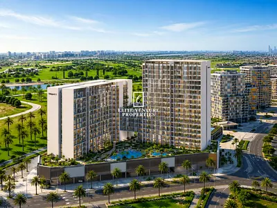 Golf View | High Floor | Spacious 2bhk+Maid's