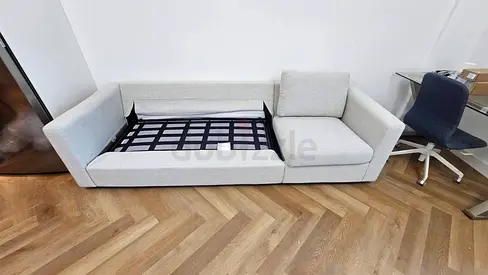 Like A New Condition High Quality ikea vimle three seater sofa bed with mattress