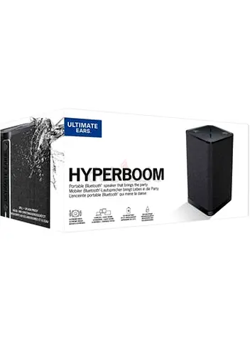 Ultimate Ears Hyper boom Portable  Home
Wireless Bluetooth Speaker