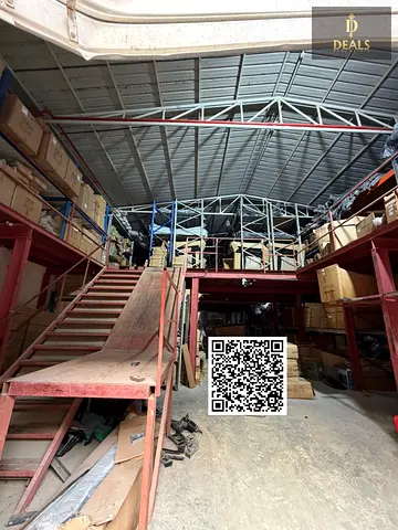 Spacious Warehouse with 3000 Sqft Mezzanine for Rent in Umm Al Thuoob | Suitable for All Activities