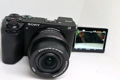 Sony a6700 with kit lens only nth else with , shutter count 5500