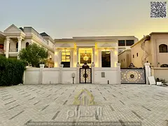 On Sheikh Ammar Street | Own a luxurious 6500 sq ft villa in Al Rawda 2, Ajman | 6 master bedrooms,
