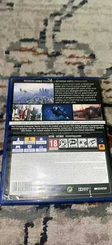 PlayStation 4 Game — Grand Theft Auto V (GTA V) — Used, Good Condition