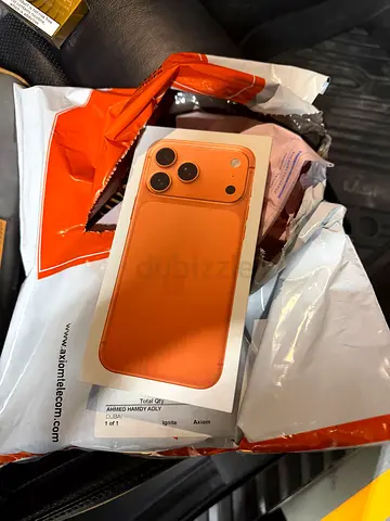 Apple iPhone 17 pro Max (512GB) - Starlight/Orange Box, Unopened