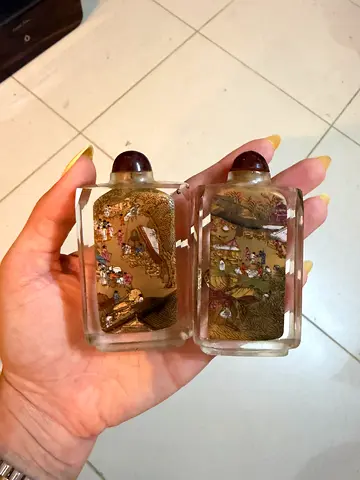 Chinese real paint decoration