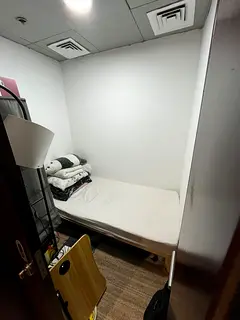 Cozy maid room with attached washroom available for a single lady in jlt