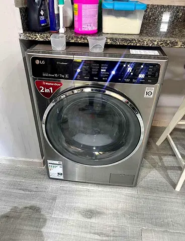Lg 10 kg washer and 7 kg dryer 2 in one latest model
