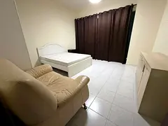 Furnished room for single lady next to emirates tower metro @3000