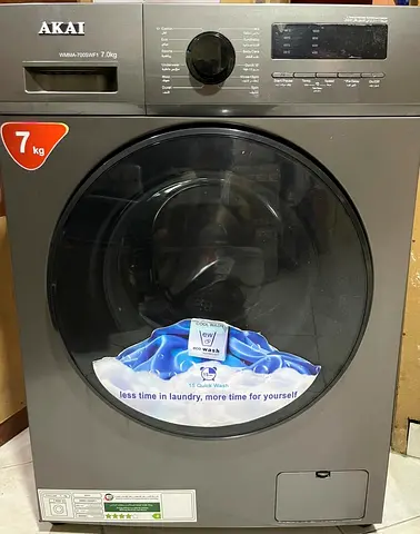 AKAI 7kg Front Load Washing Machine - Good Working Condition