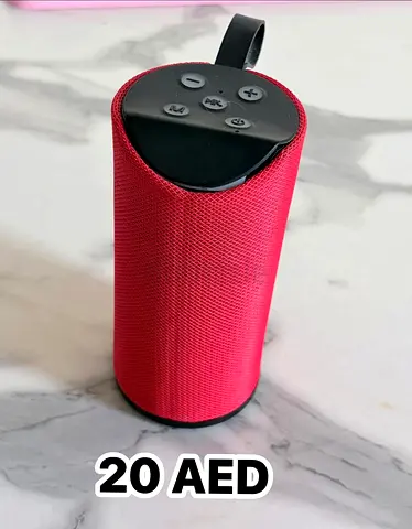 Portable Bluetooth Speaker - Red (Good Working Condition)