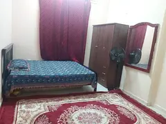 Fully furnished room is available for lady or family