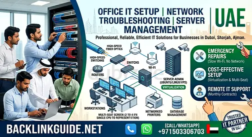Office IT Setup  Network Troubleshooting