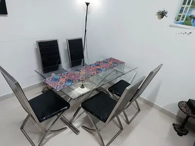 Dinning table set with 6 chairs