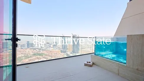 Large Balcony | Private Pool | Vacant Now