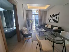 Furnished 1BR Apartment | Balcony | Pool View