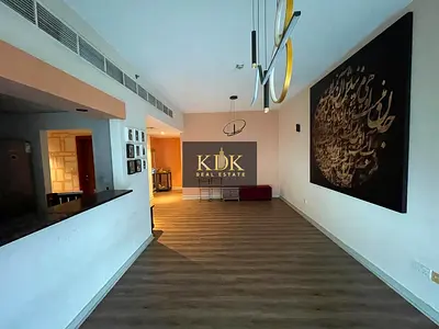 Upgraded 2BR with Lake View | Semi-Furnished Flexible | 2 Balconies | Chiller in DEWA