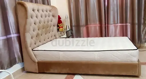 Bed with comfort mattress from pan home 120×200 cm