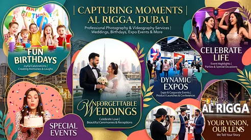 Professional Photography  Videography Services in Al Rigga 📸🎥