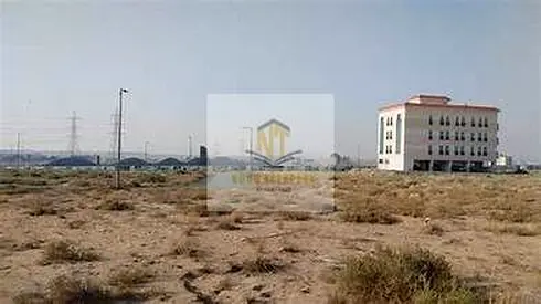 For sale: a residential land plot in Tilal Sharjah with a building permit of Ground + 3