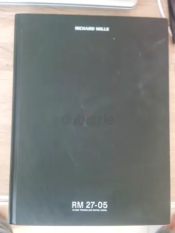 Richard Mille RM 27-05 Rafael Nadal edition book (Hardcover)