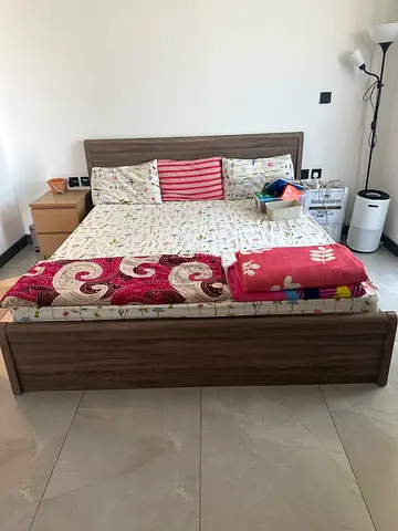 Wooden Double Bed - Good Condition