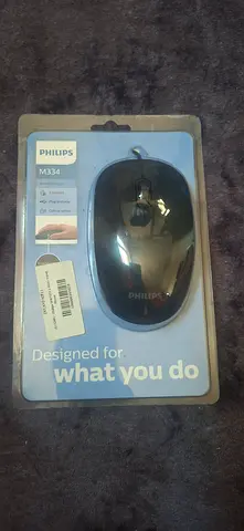 Philips Wired Optical Mouse (M334) - New in Seal